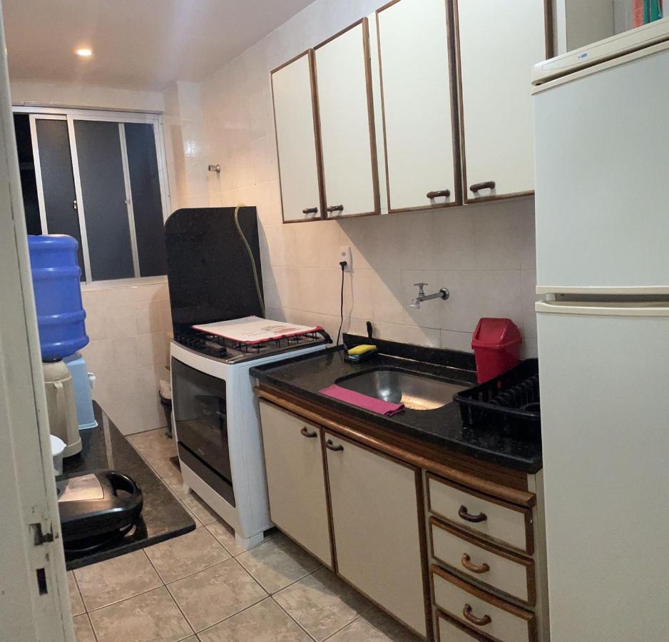 Apartamento A 200M Da Praia Do Morro Com Wifi Гуарапарі Екстер'єр фото